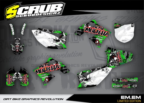 Kawasaki graphics kx450f 2009 - kx450f,