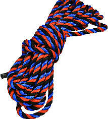 12mm red blue black - 12mm, strand
