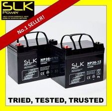 2 x 12v 36AH REPLACEMENT PRO RIDER C3 DELUXE MOBILITY SCOOTER BATTERIES 