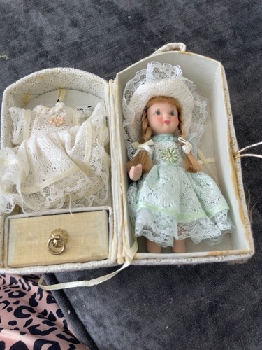 Vintage miniature doll - miniature, in