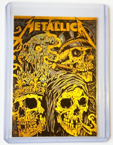 Metallica gold plated edition - plated,
