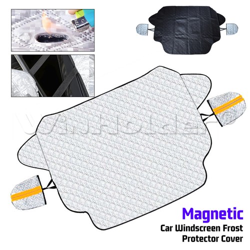 Magnetic car windscreen cover - windscreen,