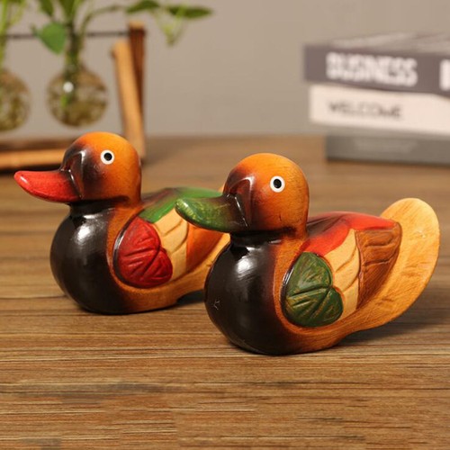 Mandarin duck sculpture ducks - duck,