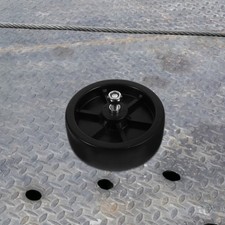 Yacht Trailer Roller Yacht Ribbed Roller 6 Inch Boat Roller Assembly Accessory
