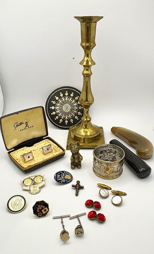 Antique and vintage lot - and,