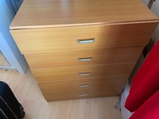 chest of drawers 5 beech anti