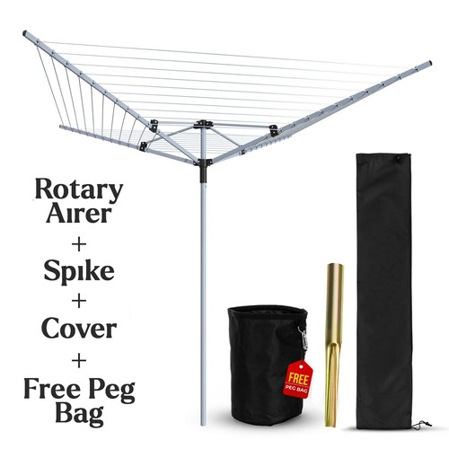 Arm garden 60m rotary - garden, airer