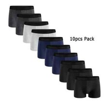 10 Pack Mens Boxer Briefs