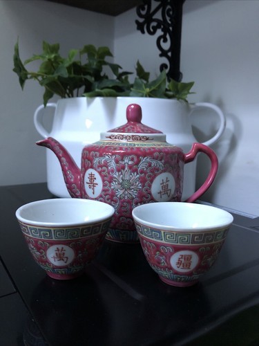 Mun shou chinese teapot - shou,