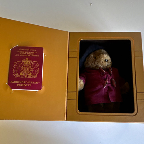 Paddington bear brown plush - paddington,