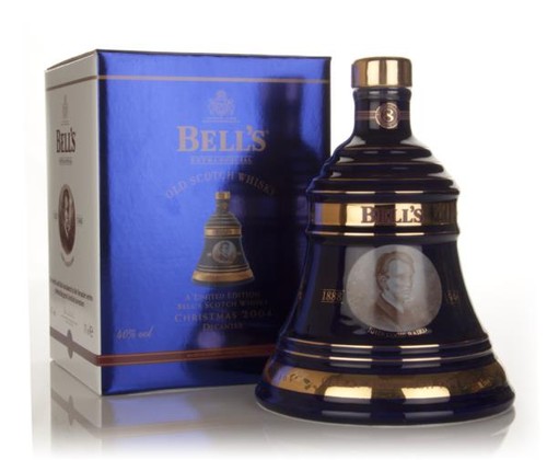 Bell 2004 christmas - christmas, decanter