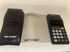 Vintage Sinclair Scientific Programmable Calculator Computer LED Display Retro
