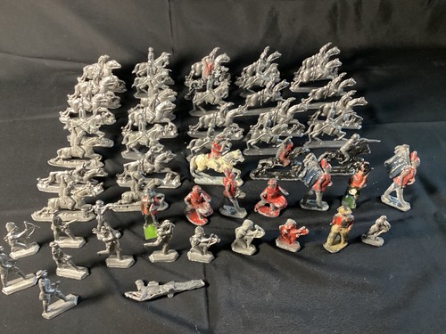 Lead soldiers mixed job - lead, lot