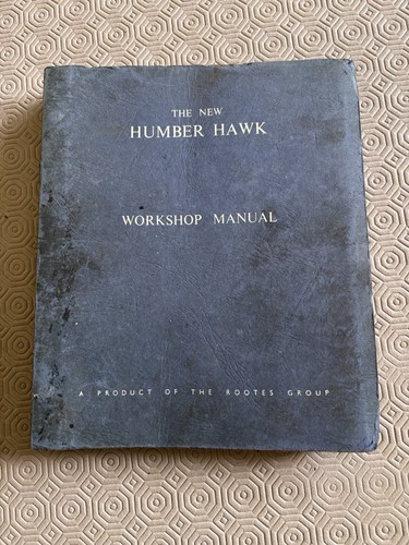 Humber hawk workshop manual - humber,