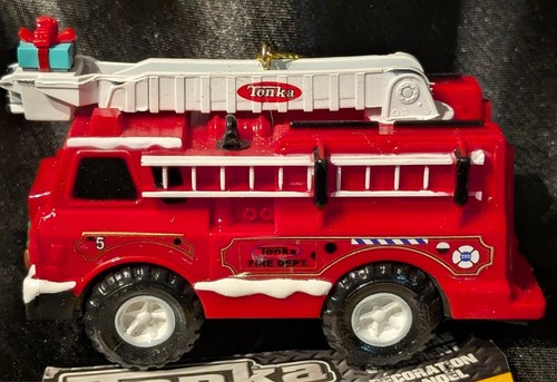 Tonka fire truck - truck, engine