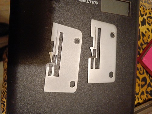 Sewing machine needle plate - needle,