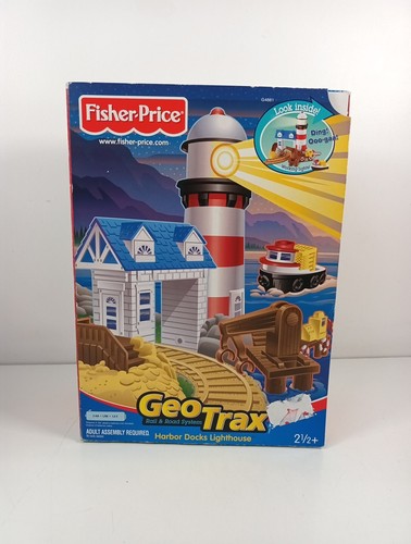 Geotrax imaginext train harbor - geotrax,