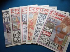 ' The Sunday Sport/Sport Newspapers  - ' Page 3 Girl ' - Choose your favourite