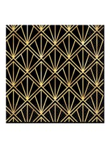 1920s Black and Gold Hollywood