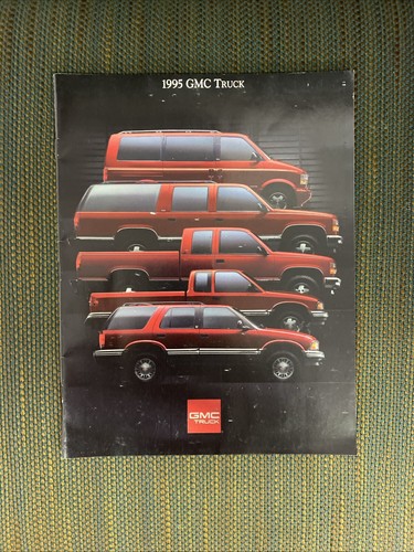 1995 gmc truck - truck, brochure