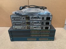 CISCO HOME CCNA LAB KIT 3x 1841, 2x 2960, 1x 3560, WIC-1T & CABLES 200+ SOLD!