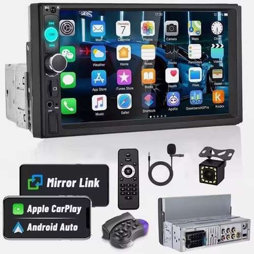 Single din apple carplay - 7",