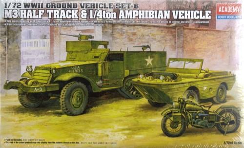Academy half track - 1/72, &