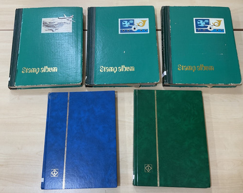 Grade stamp stock books - stamp, x