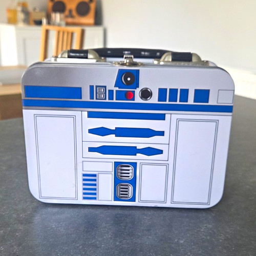 Design metal lunchbox - r2-d2,