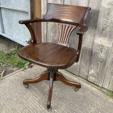 Mahogany edwardian captains - edwardian,