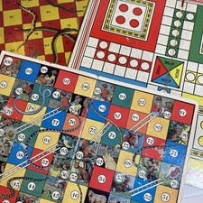 NP438 Vintage board games Ludo