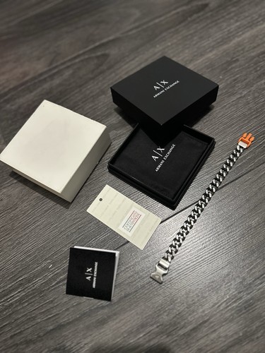 Mens armani exchange bracelet - mens,