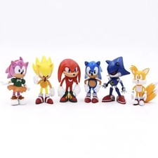 Mini 6pc Sonic Figures
