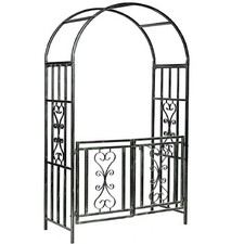 Metal Garden Gate Wedding Rose