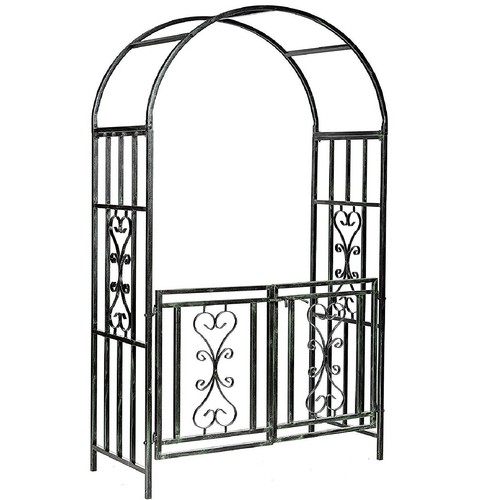 Metal garden gate - garden, wedding