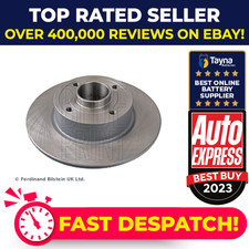 2x Brake Discs Pair Solid fits