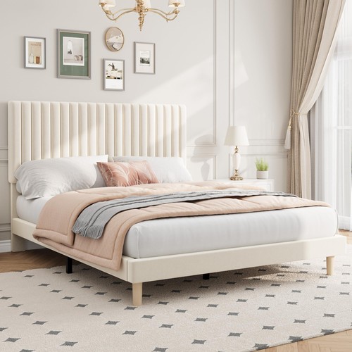 Queen size platform bed frame - queen,