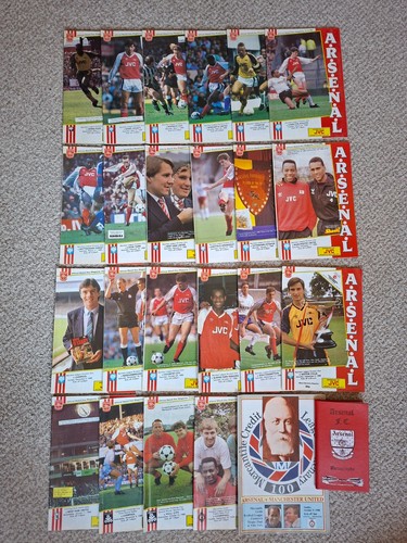 Arsenal football programmes - arsenal,