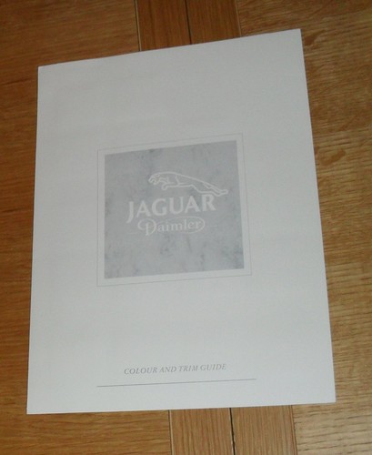 Jaguar colour trim guide - &,