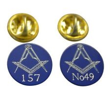 12x MASONIC LAPEL PIN BADGE