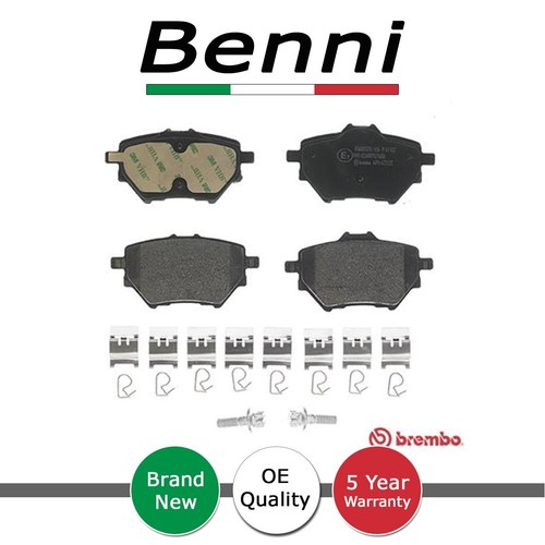 Brake pads set rear - rear, fits