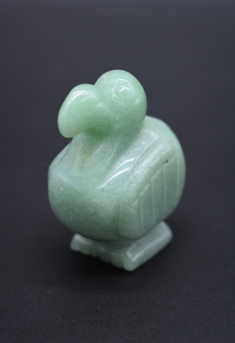 Vintage chinese jade bird - vintage,