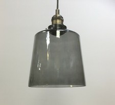 Heals Olson Cloche Smoke Glass