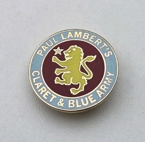 Aston villa vintage pin badge - villa,