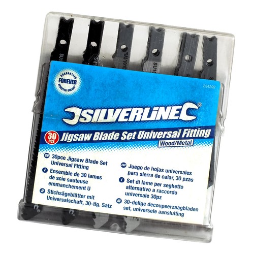 30pc assorted jigsaw blades - 30pc,