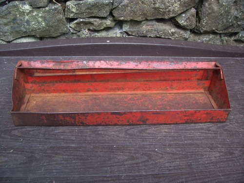 Vintage red metal - vintage,