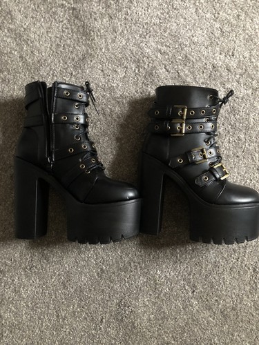Gothic platform shoes size - shoes, (size