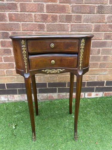 Antique style french bedside - french,