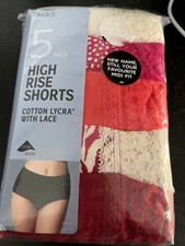 Ex M & S Ladies 5 Pack Cotton