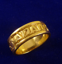 10ct Gold GAELIC CARA MO ANAM